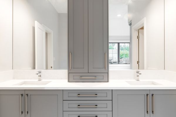 Bathroom Cabinet Refacing in Denison