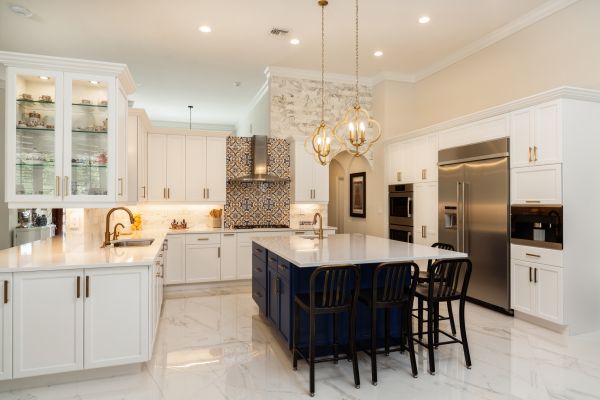 Kitchen Island Construction in Denison