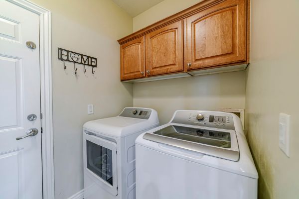 Laundry Cabinet Installation in Denison