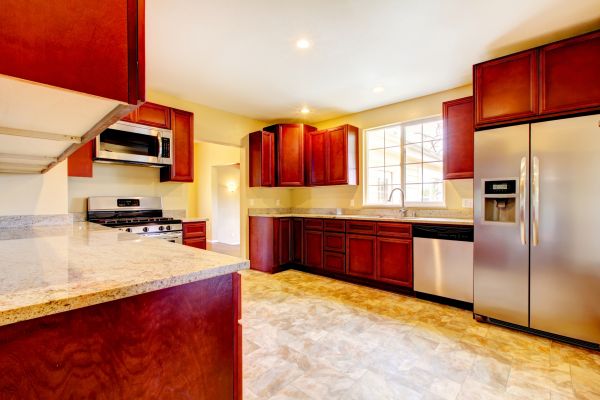 Cherry Kitchen Cabinet Service in Denison