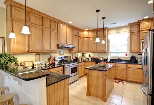 Maple Kitchen Cabinet Repair in Denison