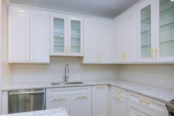 Wood Cabinet Installation in Denison